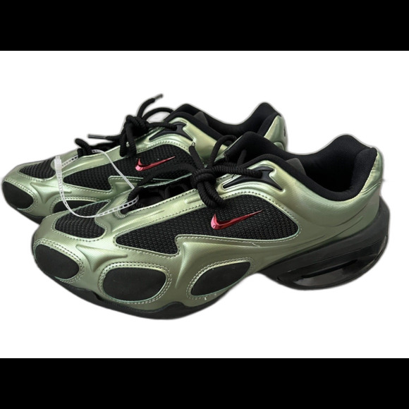 NEW Nike Air Max Muse Women Shoes Metallic Oil Green Size 12 Athletic Gym Train - Picture 5 of 10